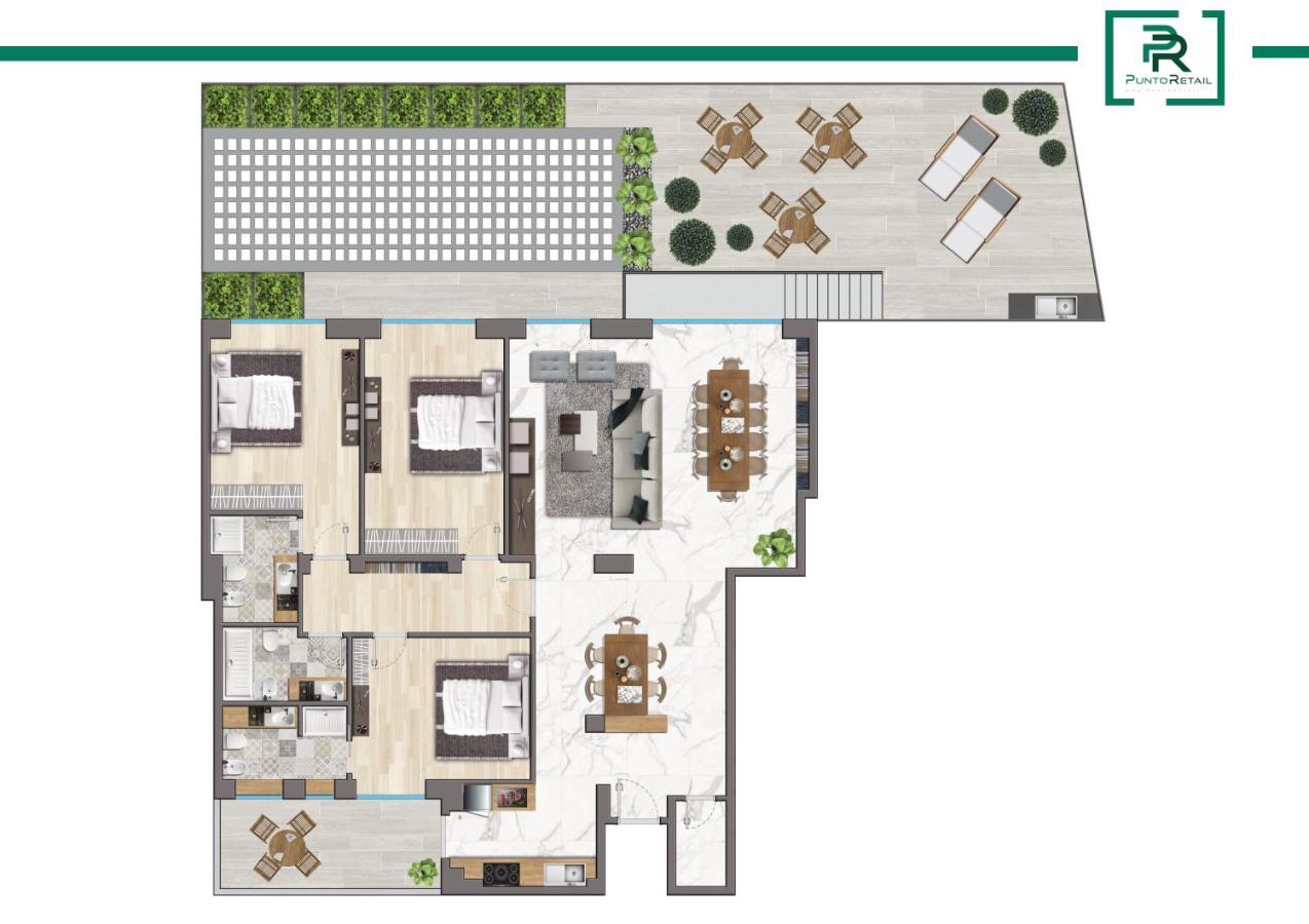 Terraced Apartment - Metro To Vatican & Center Рим Экстерьер фото